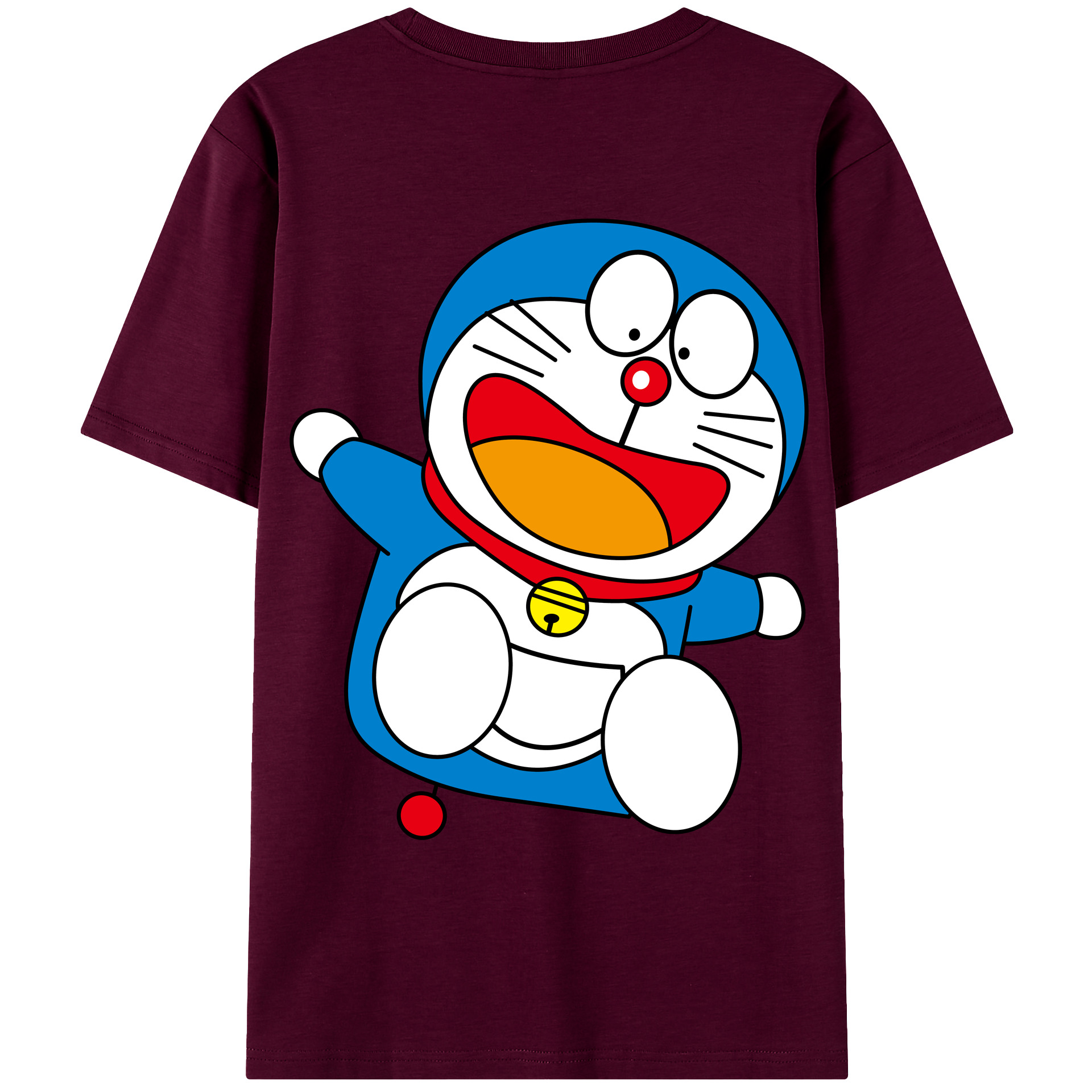 （画像用） ドラえもん Doraemon レディース半袖Tシャツ(バックプリント)